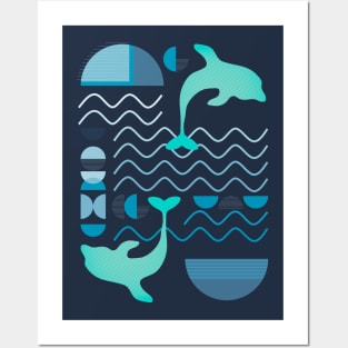 OCEANIC ABSTRACT ART Posters and Art